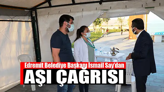 Başkan Say'dan aşı çağrısı