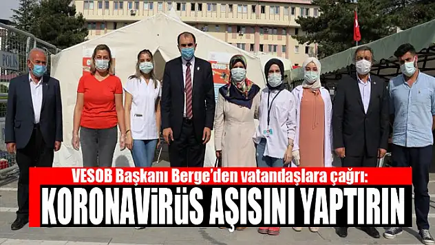 VESOB Başkanı Berge'den vatandaşlara çağrı