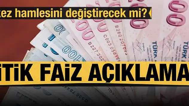 Enflasyon rakamları sonrası Merkez'in faiz kararı değişecek mi? Kritik açıklama geldi