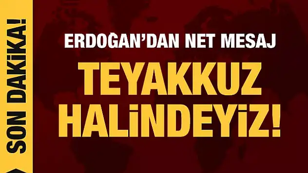 Cumhurbaşkanı Erdoğan konuşuyor