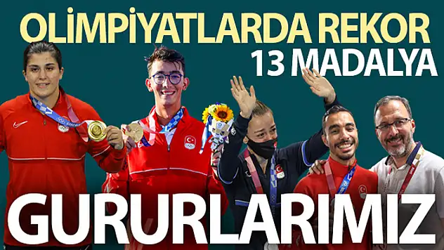 Olimpiyatlarda rekor geldi: 13 madalya