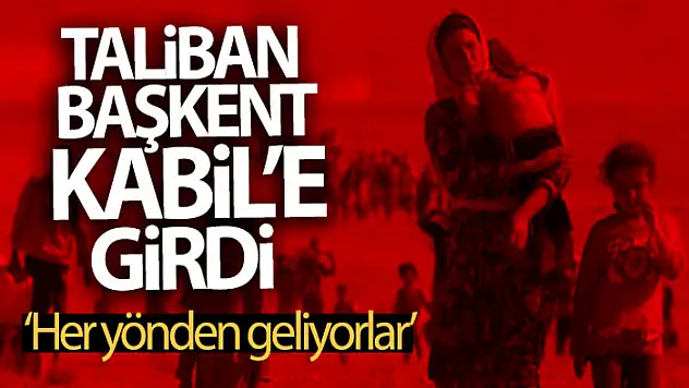 Taliban, Afganistan'da 34 vilayet merkezinden 31'ini ele geçirdi