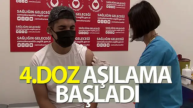 Başakşehir Şehir hastanesinde 4. Doz aşılama başladı