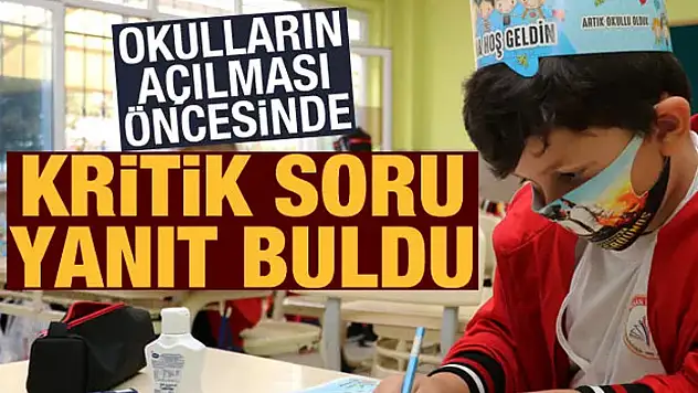 Uzmanlar yanıtlıyor: Okulların açılması riski artıracak mı?