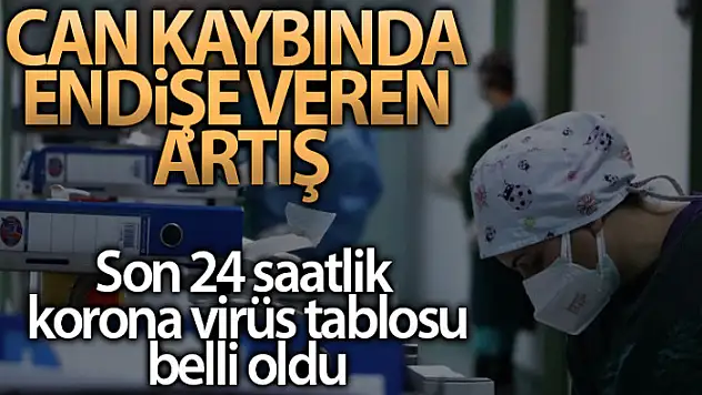 Son 24 saatte korona virüsten 276 kişi hayatını kaybetti