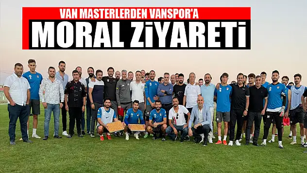 VAN MASTERLERDEN VANSPOR'A ZİYARET