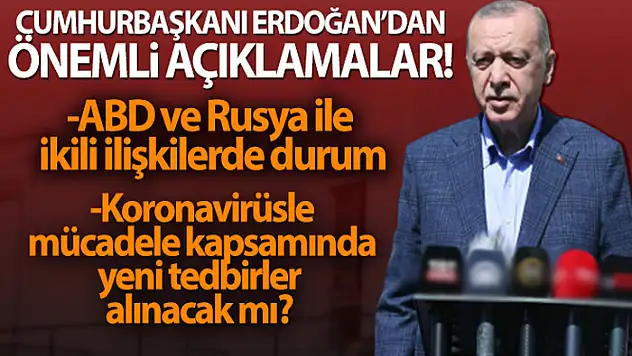 Cumhurbaşkanı Erdoğan: 'İki NATO ülkesi olarak bizim çok daha farklı bir konumda olmamız gerekir'