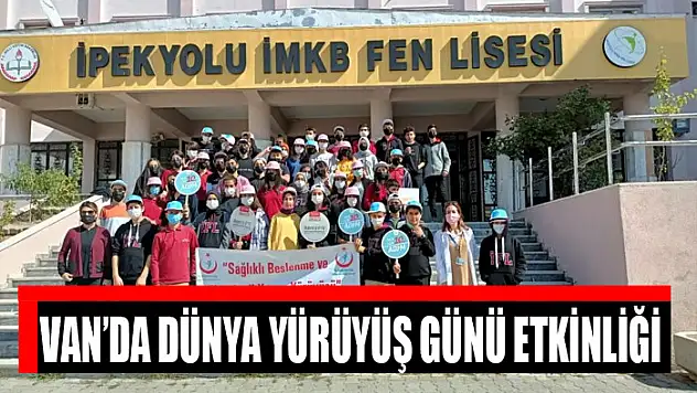 Dünya Yürüyüş Günü etkinliği