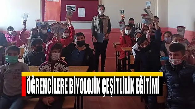 Öğrencilere biyolojik çeşitlilik eğitimi