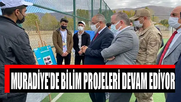 Muradiye'de bilim projeleri devam ediyor