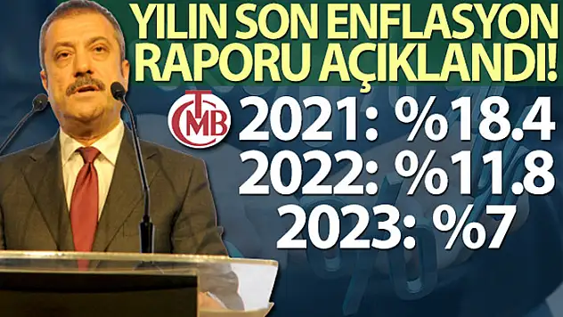 Merkez Bankası Başkanı Kavcıoğlu: 'Enflasyonun kademeli olarak hedeflere yakın sayacağını öngörüyoruz'