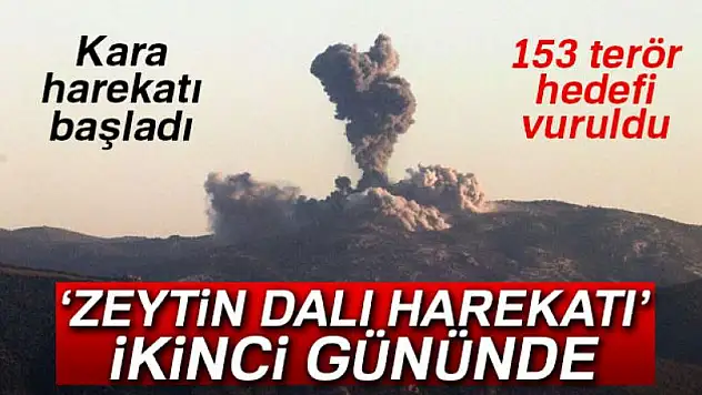 Afrin harekatında son durum! 