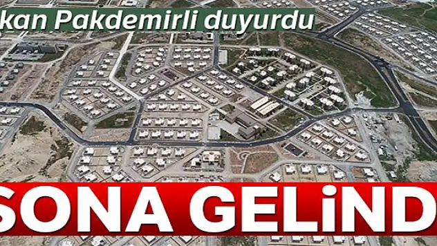 Yeni ve modern Hasankeyf'te sona gelindi