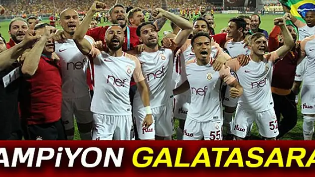 Şampiyon Galatasaray…