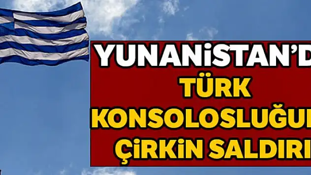 Selanik'te Türk diplomatın aracı kundaklandı