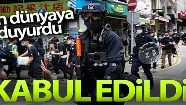 Çin'de Hong Kong Güvenlik Yasası ile ilgili karar kabul edildi