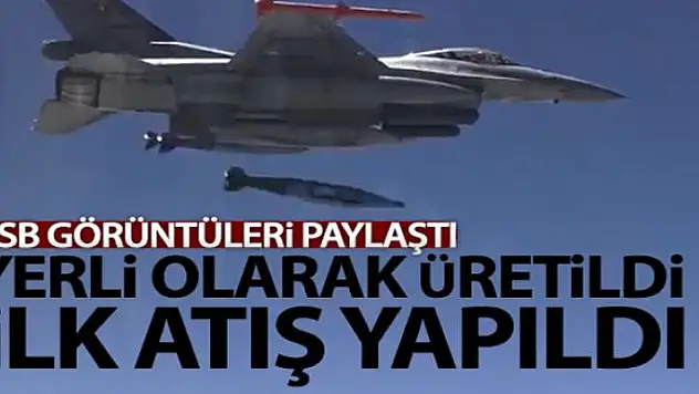 Yerli ve milli Hassas Güdüm Kiti-84 Lazer Arayıcı Başlık'ın test atışı gerçekleşti