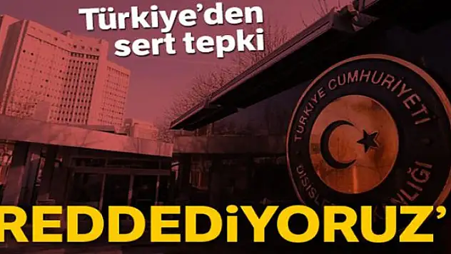 Dışişleri Bakanlığı: 'Uluslararası Af Örgütünün mesnetsiz iddialarını reddediyoruz'