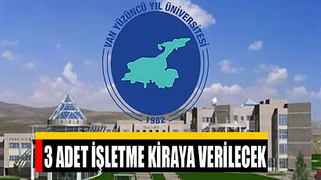 3 adet işletme kiraya verilecek