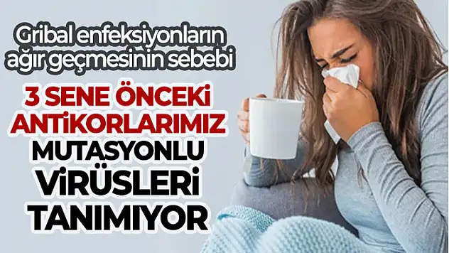 3 sene önceki antikorlarımız mutasyonlu virüsleri tanımıyor
