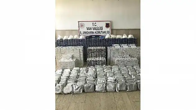 Van'da 157 kilo uyuşturucu ele geçirildi