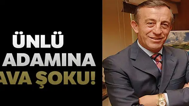 Ünlü iş adamına dava şoku