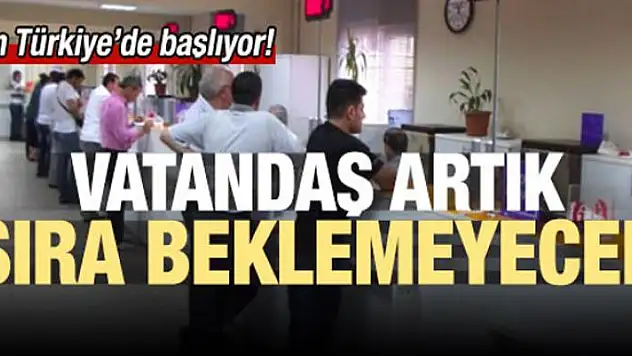 Tapuda yeni dönem! Sıra bekleme devri bitiyor