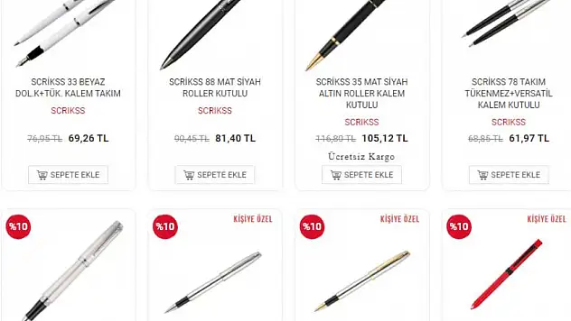 Scrikss Kalem Modelleri