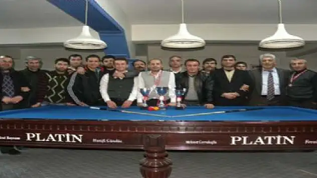 BİLARDO HEYECANI BAŞLADI