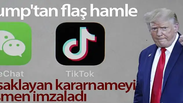 Trump'tan Çin merkezli mobil uygulamalarla iş yapmayı yasaklayan iki kararname
