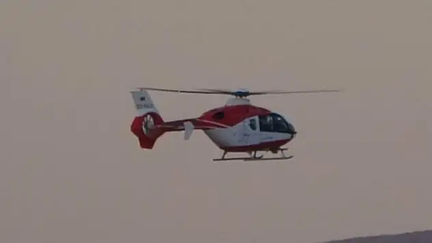 470 gramlık bebek helikopter ambulansla Van'a nakledildi