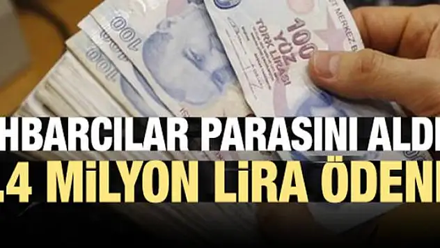 İhbar edenlere 6.4 milyon lira ödeme yapıldı!