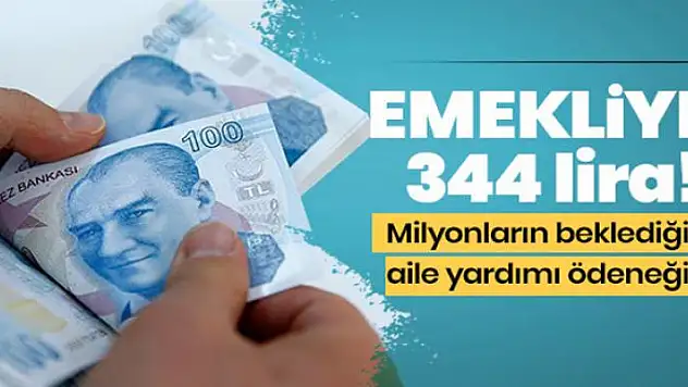 Emekliye 344 lira