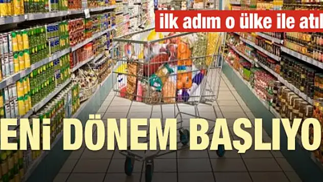 Yeni dönem başlıyor! İlk adım o ülke ile atıldı