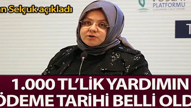 Bakan Zümrüt Zehra Selçuk'tan kısa çalışma ödeneği hakkında açıklamalar