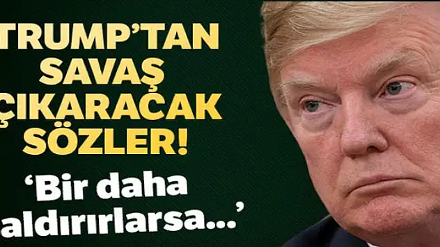 ABD Başkanı Trump: 'İran'a ait 52 hedef belirledik'