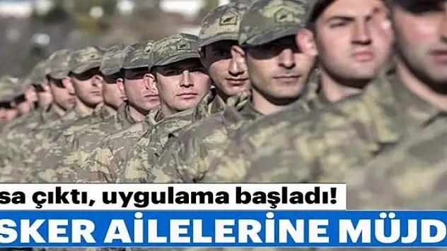 Asker ailesine sigorta 