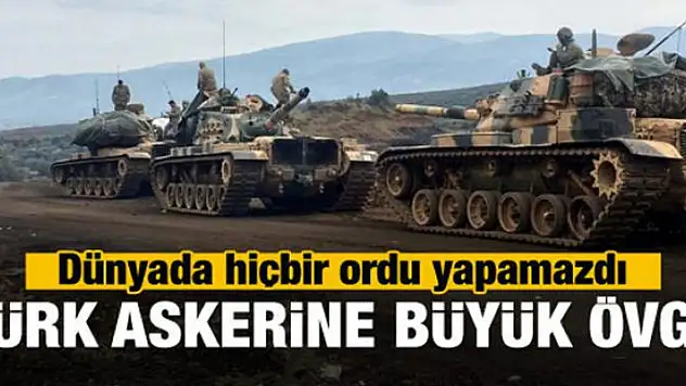 Böyle bir harekatı hiçbir ordu yapamazdı