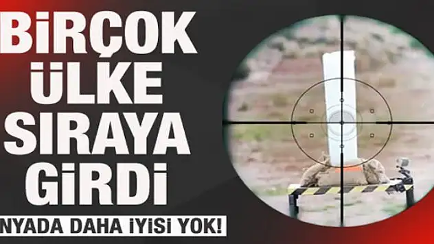 Yerli ve milli silahlar Mehmetçiğin en büyük yardımcısı