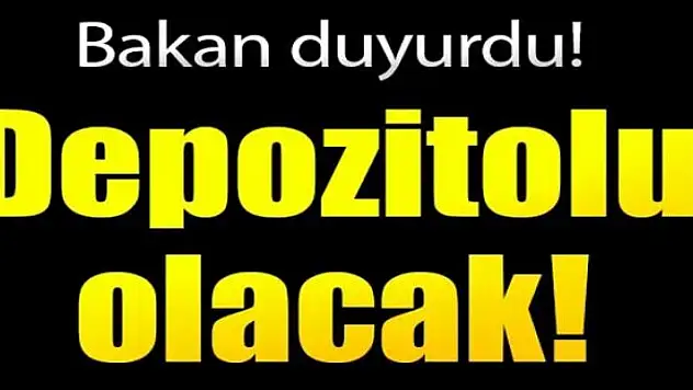 'İçecek ambalajlarından depozito alınacak'
