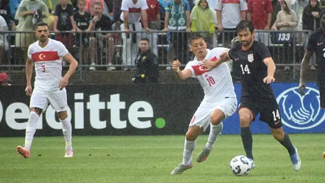 A Milli Futbol Takımı, hazırlık maçında ABD'yi 2-1 yendi