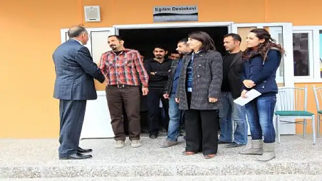 ABİ'DEN EĞİTİM DESTEK EVİ'NE ZİYARET