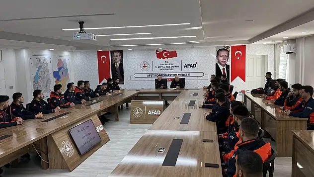 AFAD Van'da çığda arama kurtarma eğitimleri başladı