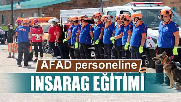 AFAD personeline Insarag eğitimi