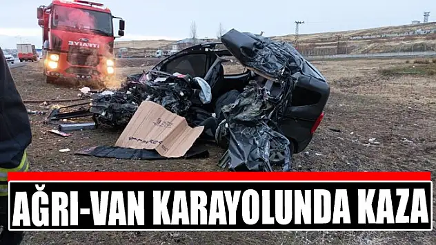Ağrı-Van karayolunda kaza