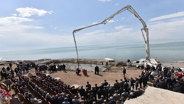 Ahlat'ta 'Su Sporları Merkezi'nin temeli atıldı