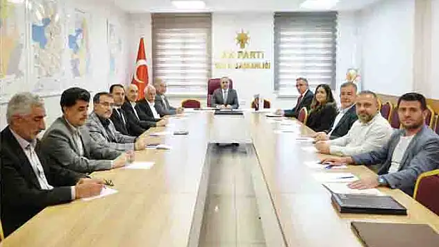 AK Parti Haftalık Olağan Yürütme Kurulu toplantısı yapıldı