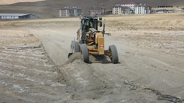 Akpınar Mahallesi'nde yeni imar yolu çalışmaları
