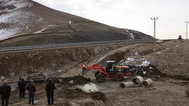 Alabayır'da çevre yan yolu ulaşıma açıldı