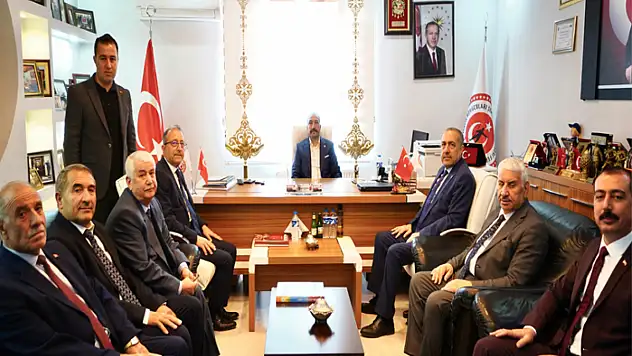 Arvas'tan Güvenlik Korucuları Şehit ve Gazi Aileleri Federasyonu'na ziyaret